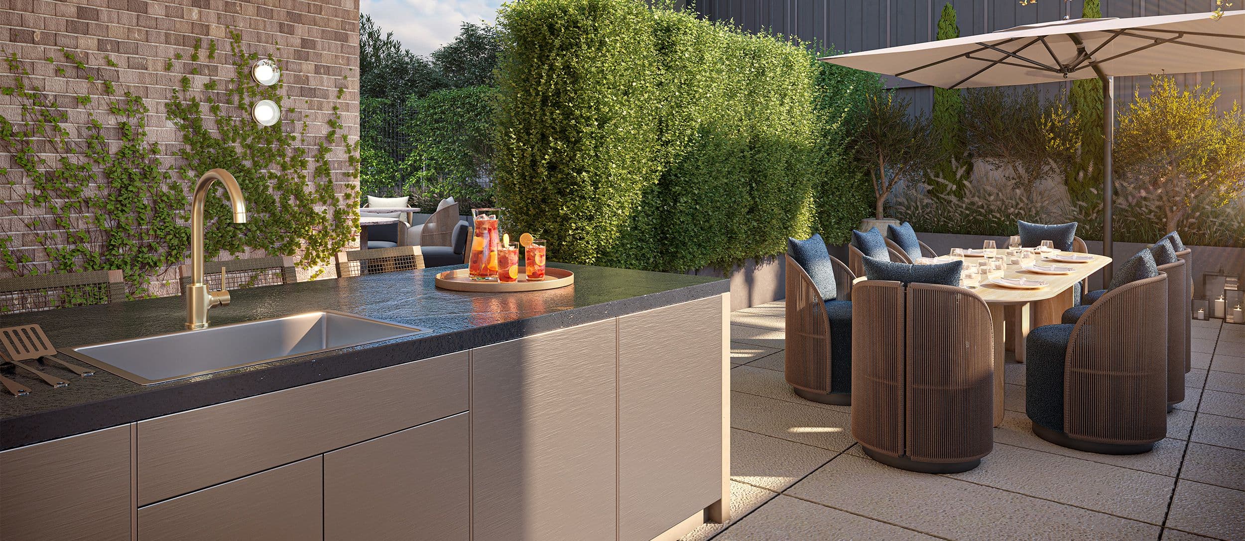 La Maison Collette rooftop